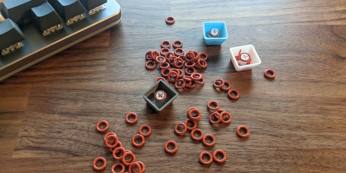 How the Mechanical Keyboard O-Ring Modification Works